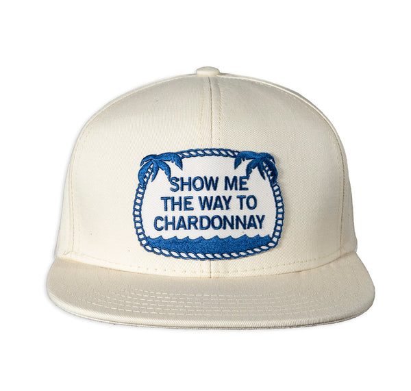 Show Me The Way To Chardonnay ball cap