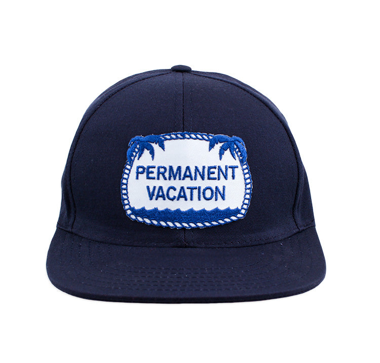 Permanent Vacation ball cap