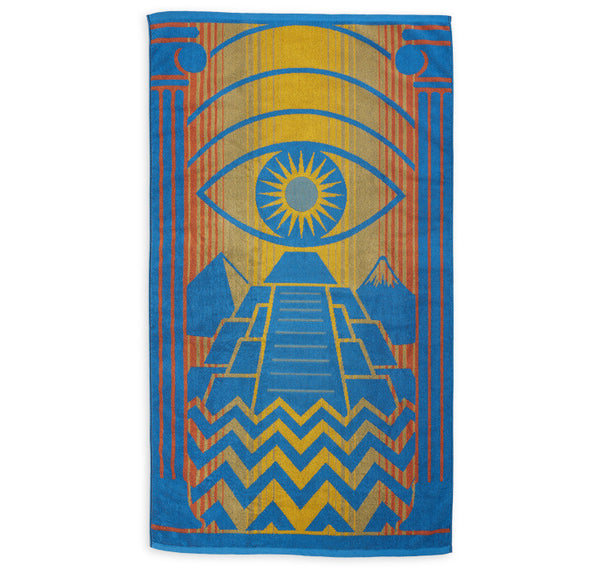 Pyramid beach towel